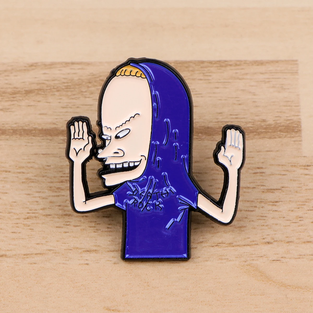 Cartoon-Charakter Emaille-Anstecknadel Lustige Revers-Pins Abzeichen für Rucksäcke für Frauen Metall-Broschen Modeschmuck Accessoires Geschenk – Detail 5