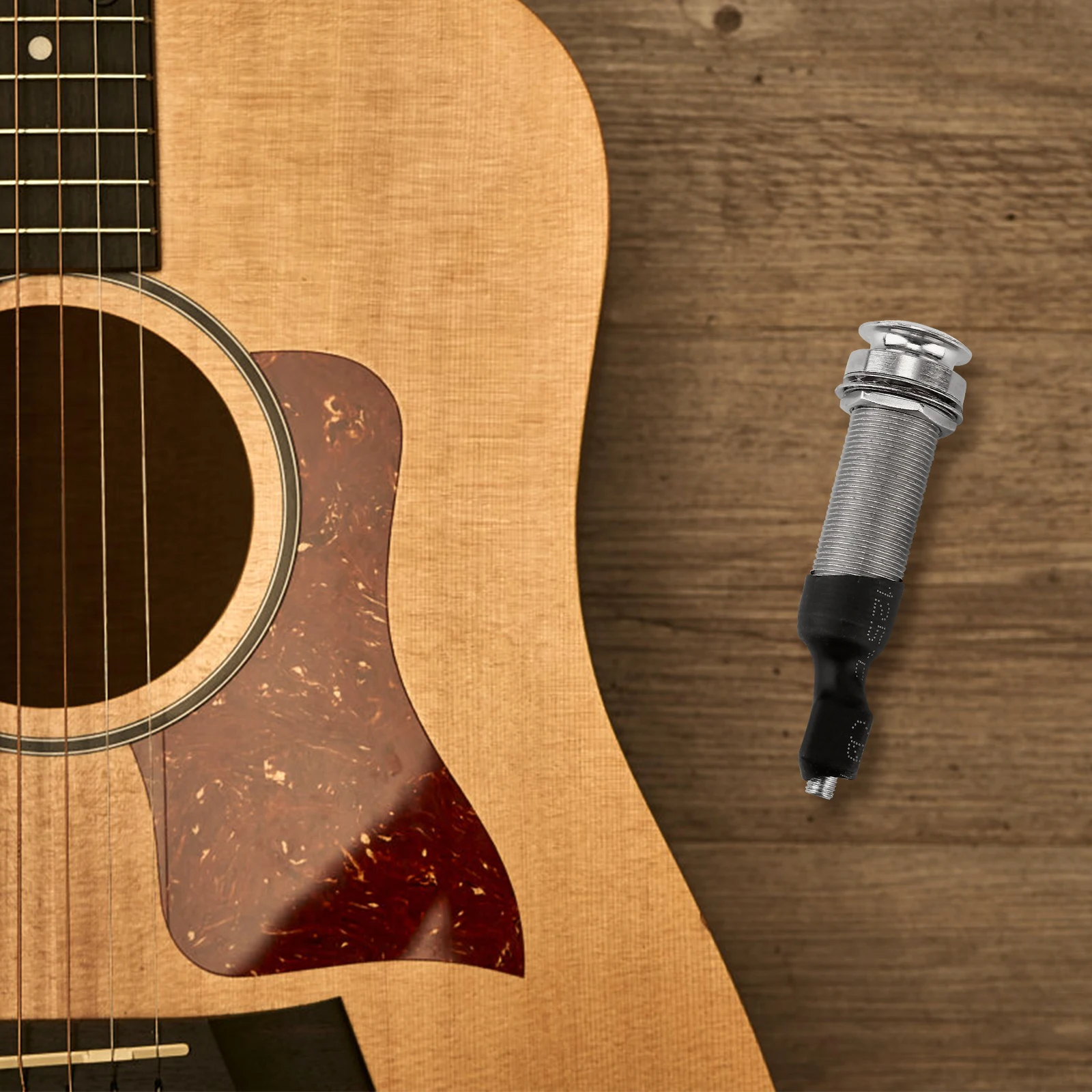 

Guitar Tail Nail Pickup Bass Barrel Jack Socket End Pins Output Electric Double Sided