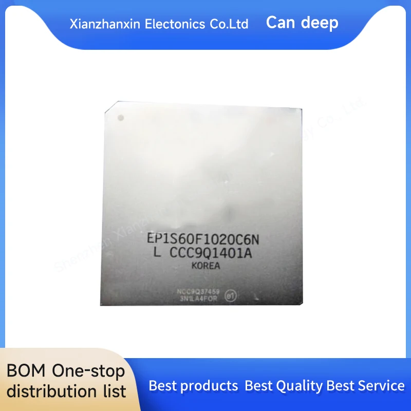 1PCS/LOT EP1S60F1020C6N EP1S60F1020C7N EP1S60F1020 C5 C6 I6N C6N C7N I7N BGA1020 Programmable logic chips