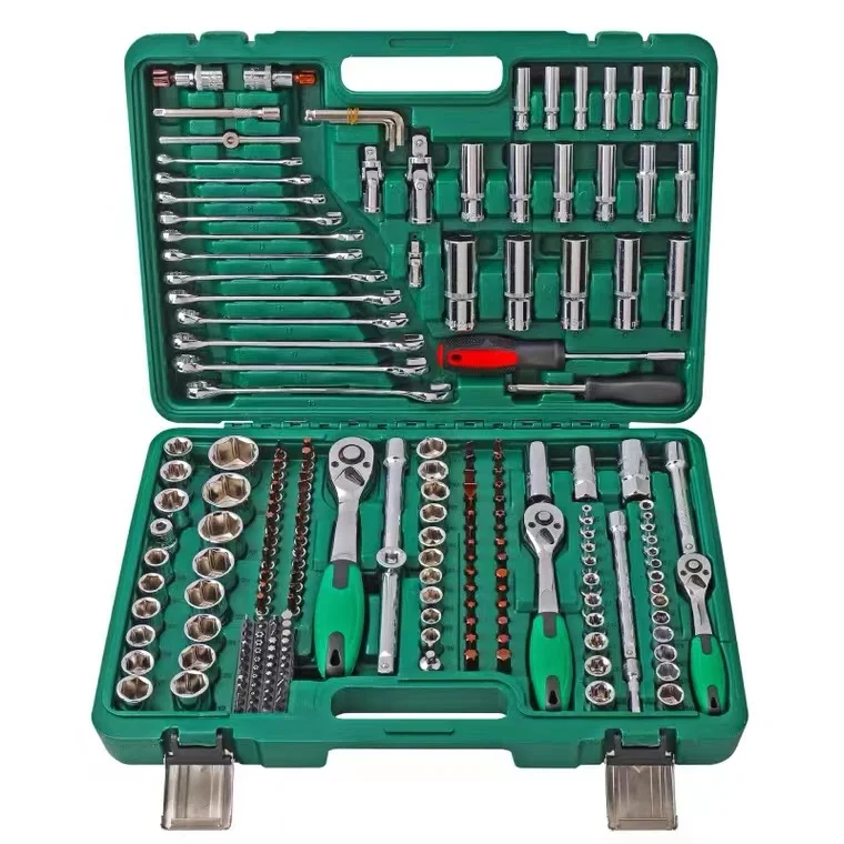 

216 Pieces Socket Wrench Tool Sets Box With CRV Material for Car Repaire Hand Tool Sets juego de herramientas