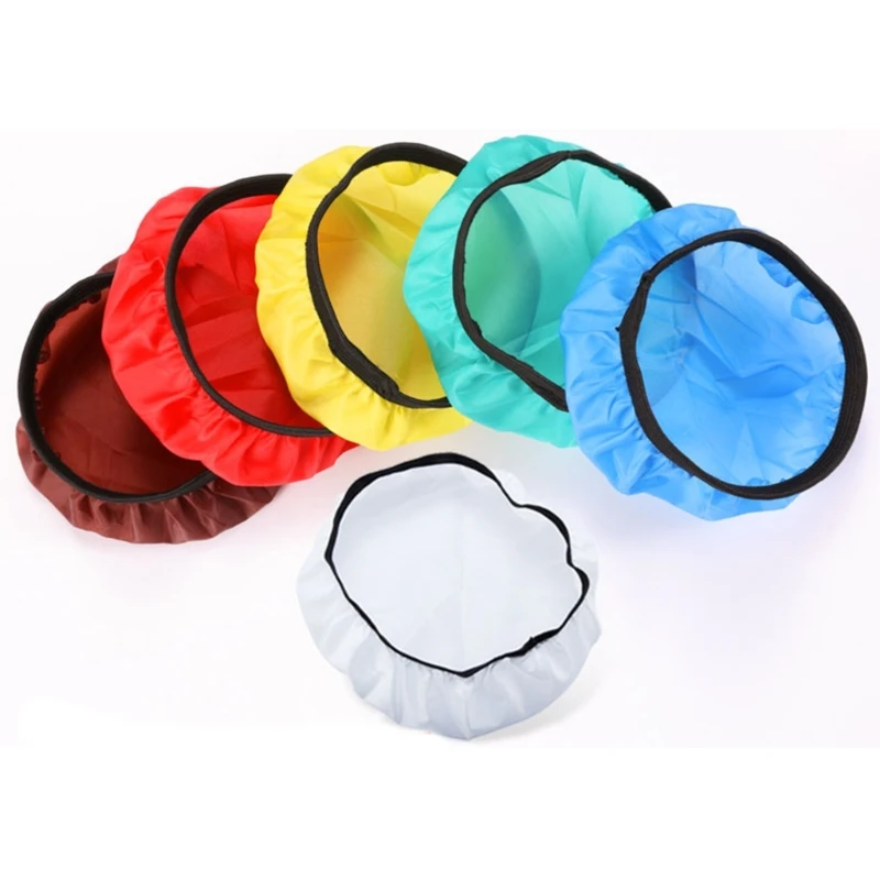 ฝาครอบตัวกระจายแสงแบบนุ่ม ตัวสะท้อนแสง ถุงเท้าตัวกระจายแสงแบบนุ่ม ถุงเท้าตัวกระจายแสงแบบนุ่มขนาด 7 นิ้ว เหมาะสำหรับการถ่ายภาพ