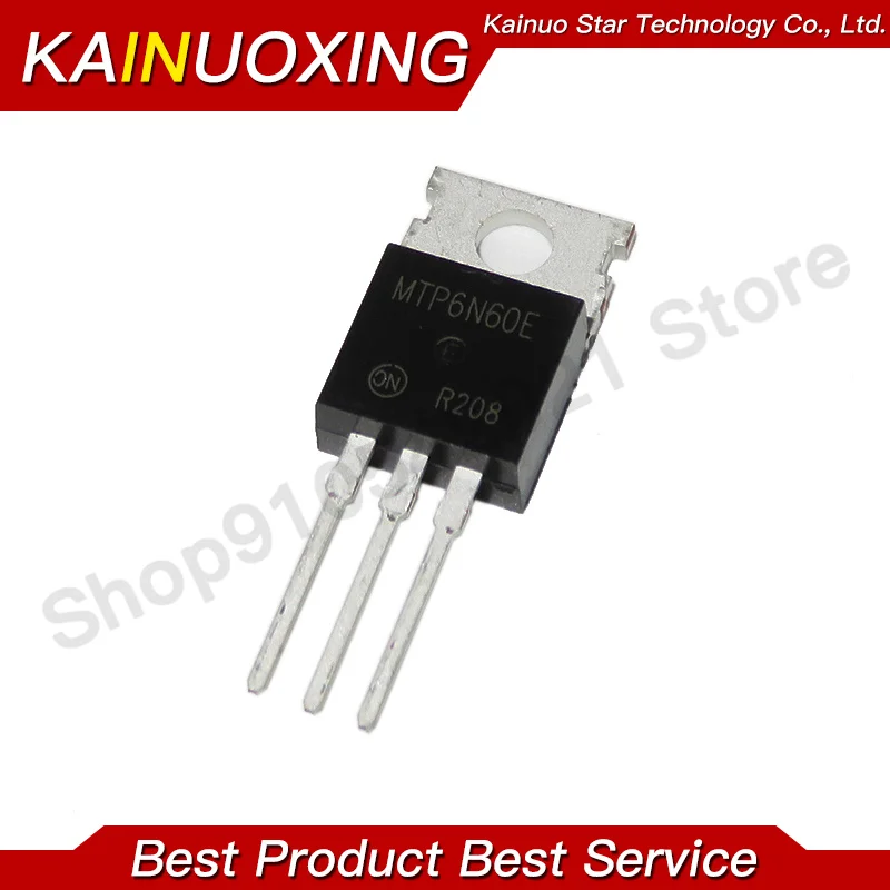 10PCS MTP6N60E 6N60… - image