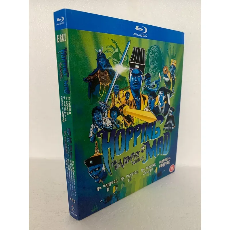 Blu-ray Disc Movie Zombie Family Horror Film High Definition Video Collection