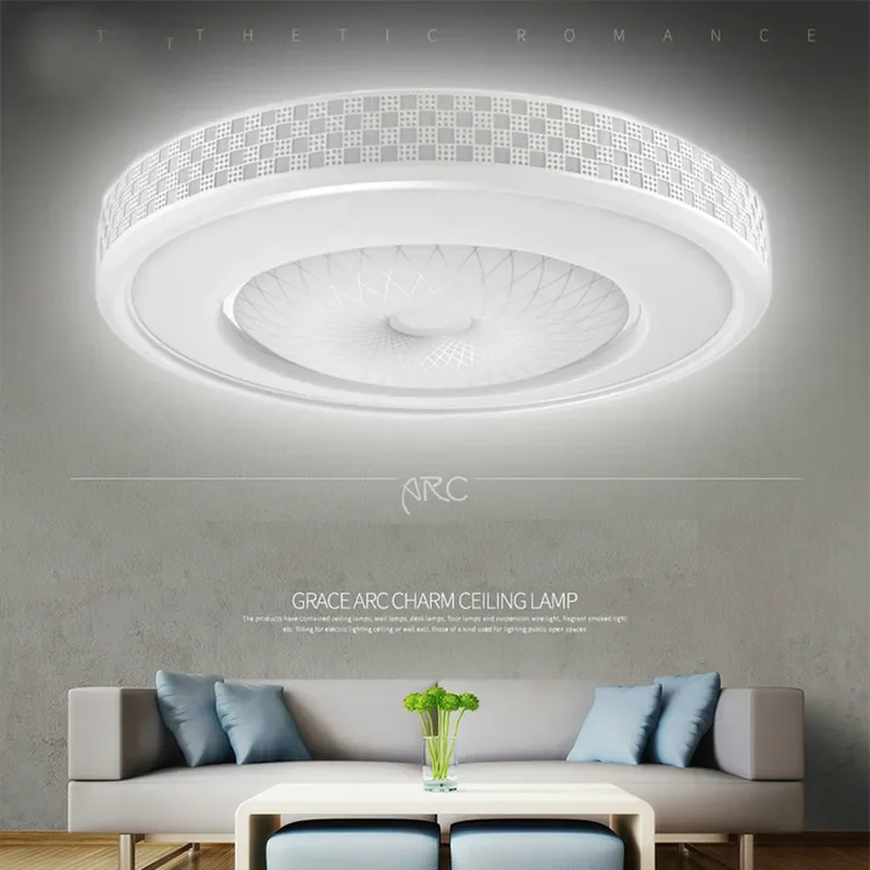 

led Ceiling Lamp Corlor temperature / Brightness Dimmable Ceiling lighting Remote Controller Modern Simple Acrylic Round Light