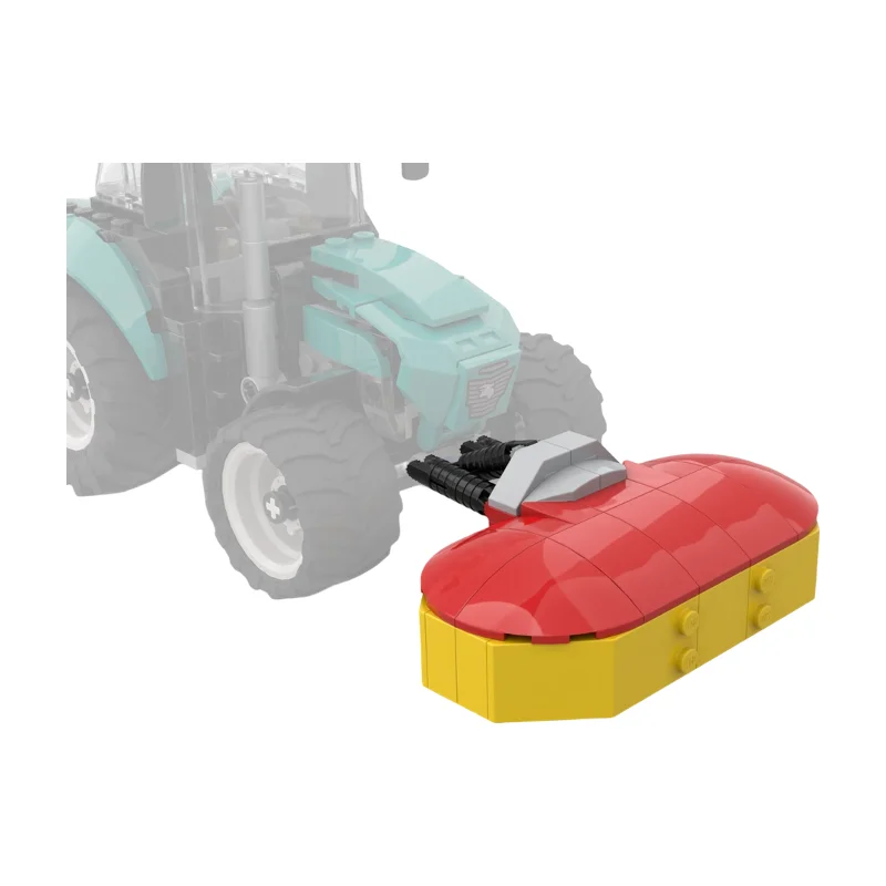 

City Tractor Expansion Pack MOC Building Blocks, Farm Vehicle Upgrade Set for Collection and Display