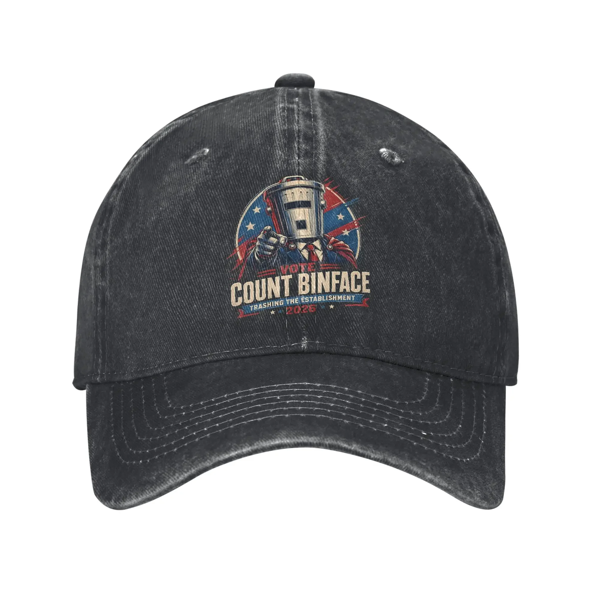 Vote Count Binface For Prime Minister Trucker Hats Outfits For Men Women Baseball Cap Fashion Wear Sun Caps Adjustable