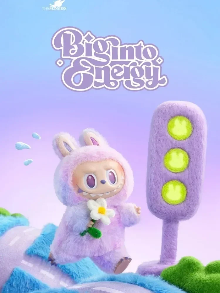 

THE MONSTERS Big into Energy Series Vinyl Plush Blind Box Guess Bag Mystery Box Toys Doll Cute Figure Ornaments Gift