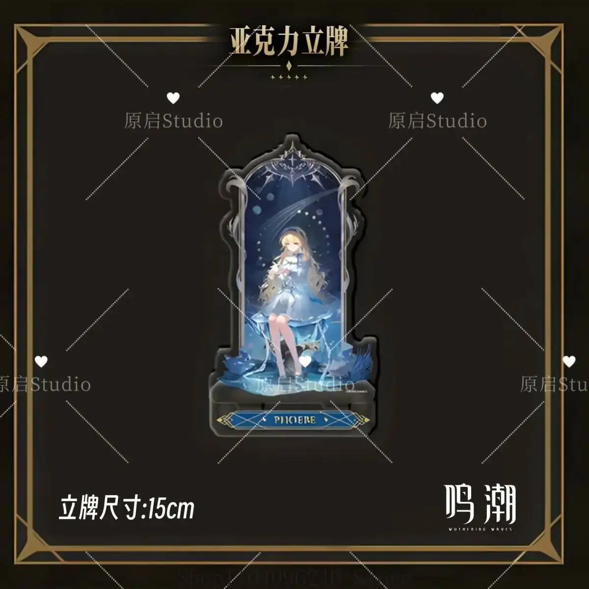 

Anime GAME Wuthering Waves Cartethyia Game Cosplay Badge Acrylic Figure Stand Display Model BL Desk Decor Toys Collection Birthd