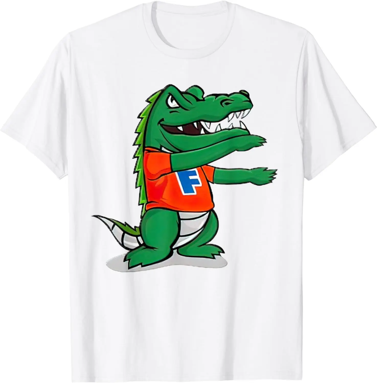 Florida Fear The Chomp Gator For T-Shirt Anime Graphic T-shirts For Men Clothing Women Tees Y2K Tops Unisex Summer Short Sleeve