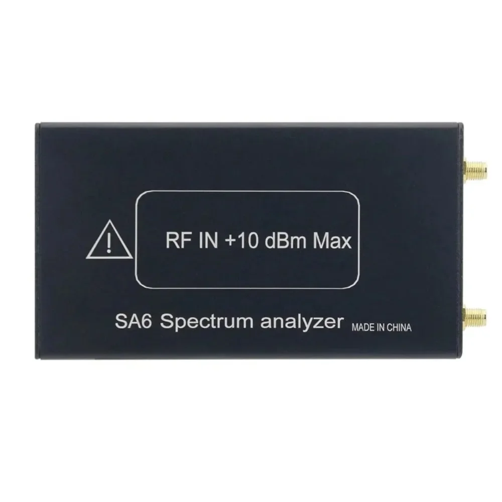 SA6 6GHz Spectrum Analyzer Signal Generator with 3.2inch Touch Screen 35MHz~6200MHz Multifunctional Spectrum Analyze