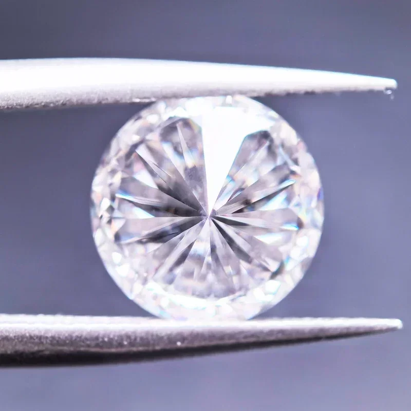 

Top Moissanite Stone Blue Flame Fire Colorful Cut D Color Lab Grown Charm Diamond for DIY Jewelry Making Materials GRA Certifica