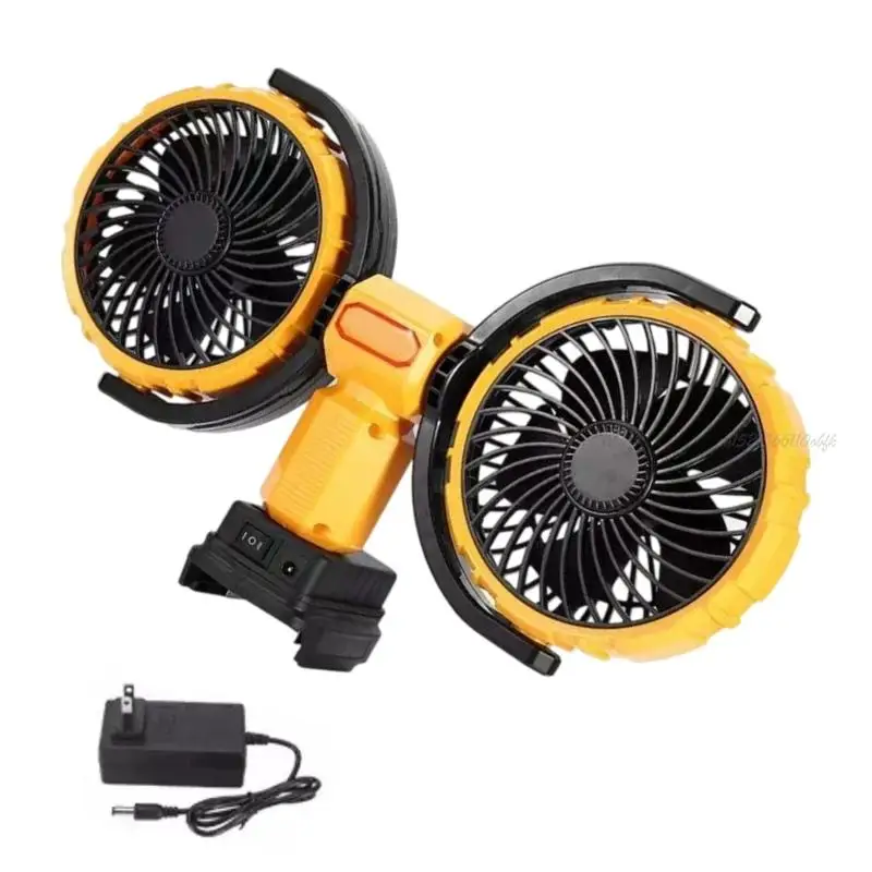 27RB Desk Ban Energy Waring Camping Ventilador giratorio Textura plástico para aire libre