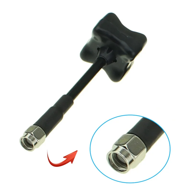 【البيع الساخن】لـ TBS 5.8G لطائرة RC بدون طيار متوافقة مع هوائي Triumph FPV 85 مم 1.26Dbi تصميم الفطر متعدد الاتجاهات