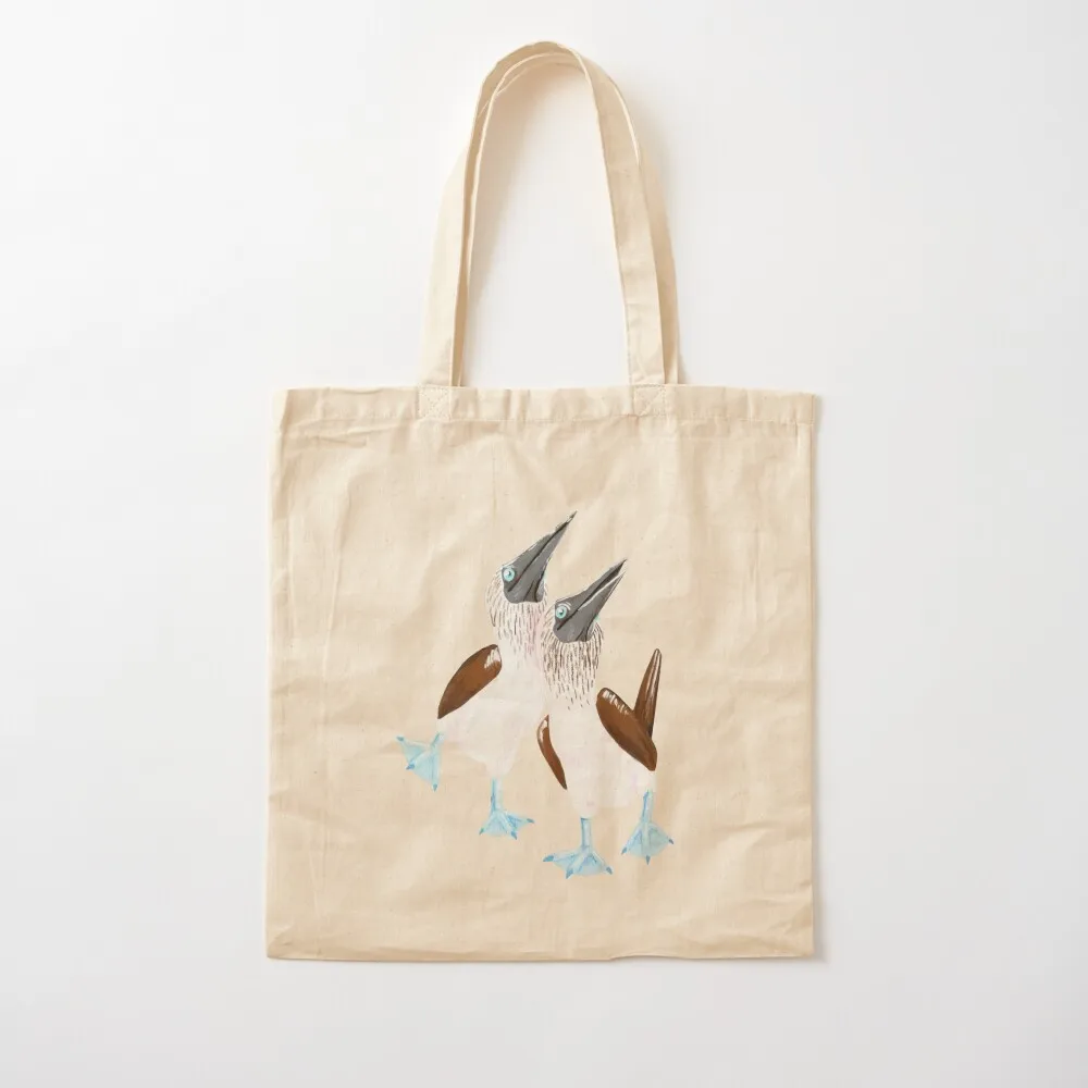 

Blue-footed Boobies Tote Bag reusable grocery bags Large bags for women Woman shopper bag Women's tote bag Canvas Tote