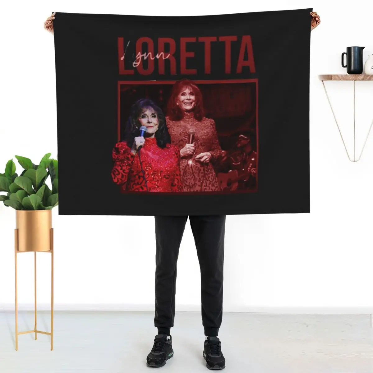 loretta red rip Throw Blanket Summer Furry for winter Designers Decorative Sofa Thermal Blankets