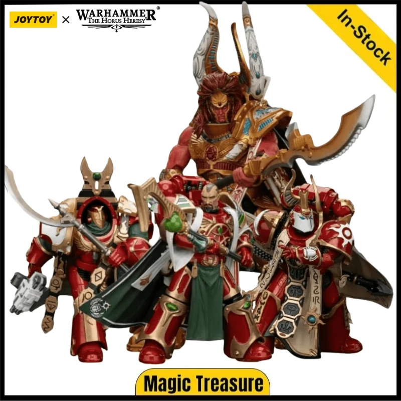 【In stock】JOYTOY Warhammer 40K 1/18 Action Figure Thousand Sons Magnus The Red Primarch of The XVth Legion Anime Model Toys Gift