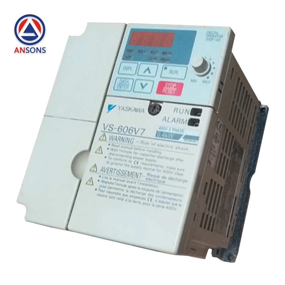 VS-606V7 CIMR-V7AT40P4 0.4KW 380V YASKAWA Elevator Door Drive Door Machine Inverter Ansons Elevator Spare Parts