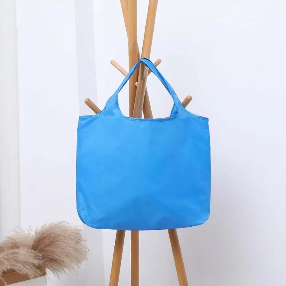 Oxford Cloth Folding Shopping Pouch Multi-functional Portable Eco-friendly Tote Bag Anti-splash Water Mini