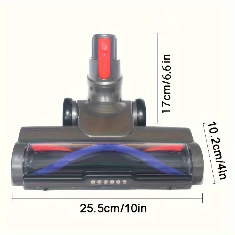 Motorhead พื้นไม้เนื้อแข็งสิ่งที่แนบมาสําหรับ V7 สําหรับ V8 สําหรับ V10 สําหรับ V11 สําหรับ V15 เครื่องดูดฝุ่น 6 ไฟหน้า
