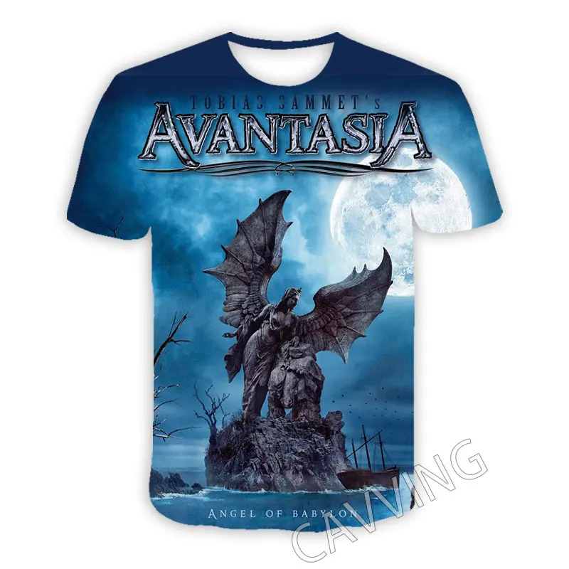 New Fashion Women/Men's 3D Print  Avantasia Band  Casual T-shirts  Hip Hop Tshirts Harajuku Styles Tops Clothing