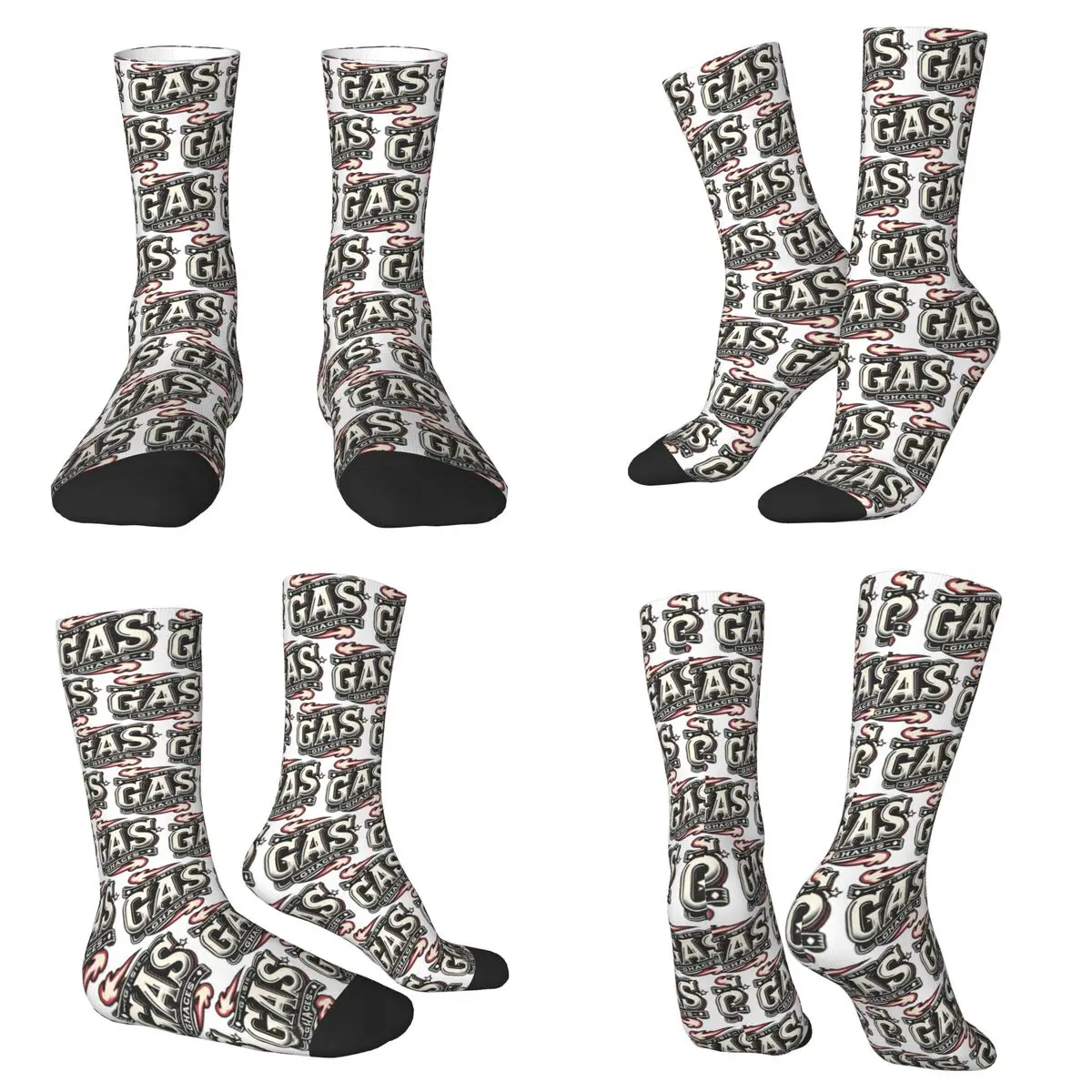 Gasgas Motorcycle Mountain Bike Socks Harajuku Sweat Absorbing Stockings All Season Long Socks for Man Woman