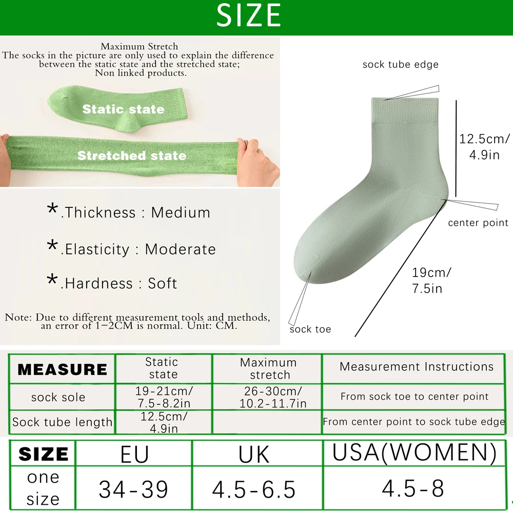 1/3 Paar feuchtigkeitsspendende Socken für Frauen, rissige Fersenbehandlung mit Rosenöl, weichmachende Pflege, Silikongel-Pad, Baumwoll-Crew-Socken – Detail 4