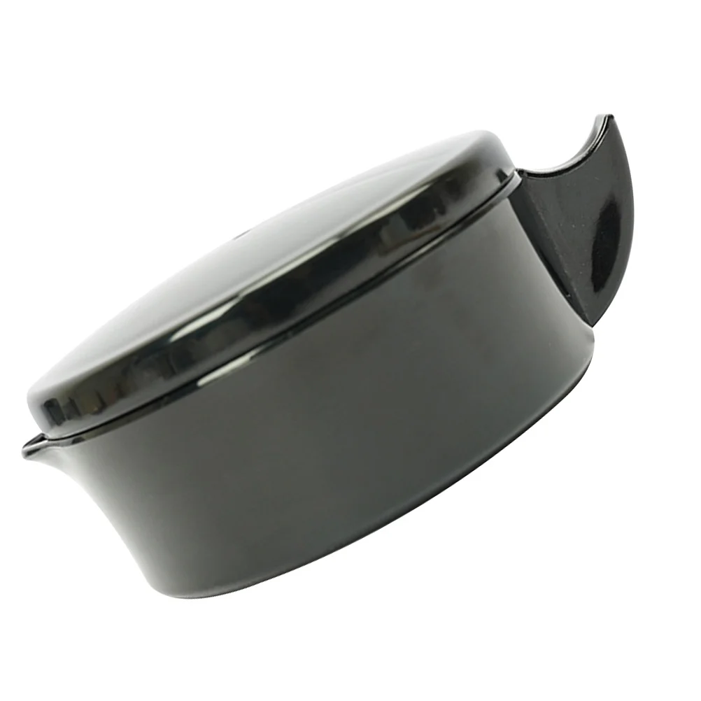 1 pçs multifuncional tinta piscina inkstone durável prático recipiente de tinta com tampa para caligrafia pintura escova limpeza armazenamento