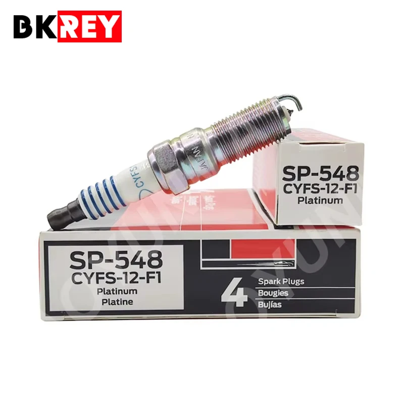 32PCS SP-548 CYFS12F1 Platinum Spark Plug Candles Fits For Ford Crown Victoria SP548 CYFS-12-F1 SP 548 High Quality Candles