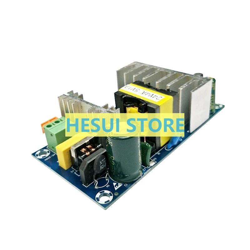 120W 24V4A + 5V1A  AC-DC module Isolation High power Dual output switching power supply module board