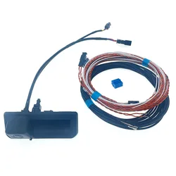 For A5 B9 8W8827566E 8W8 827 566 E Rear View Camera with Highline Guidance Line Wiring harness