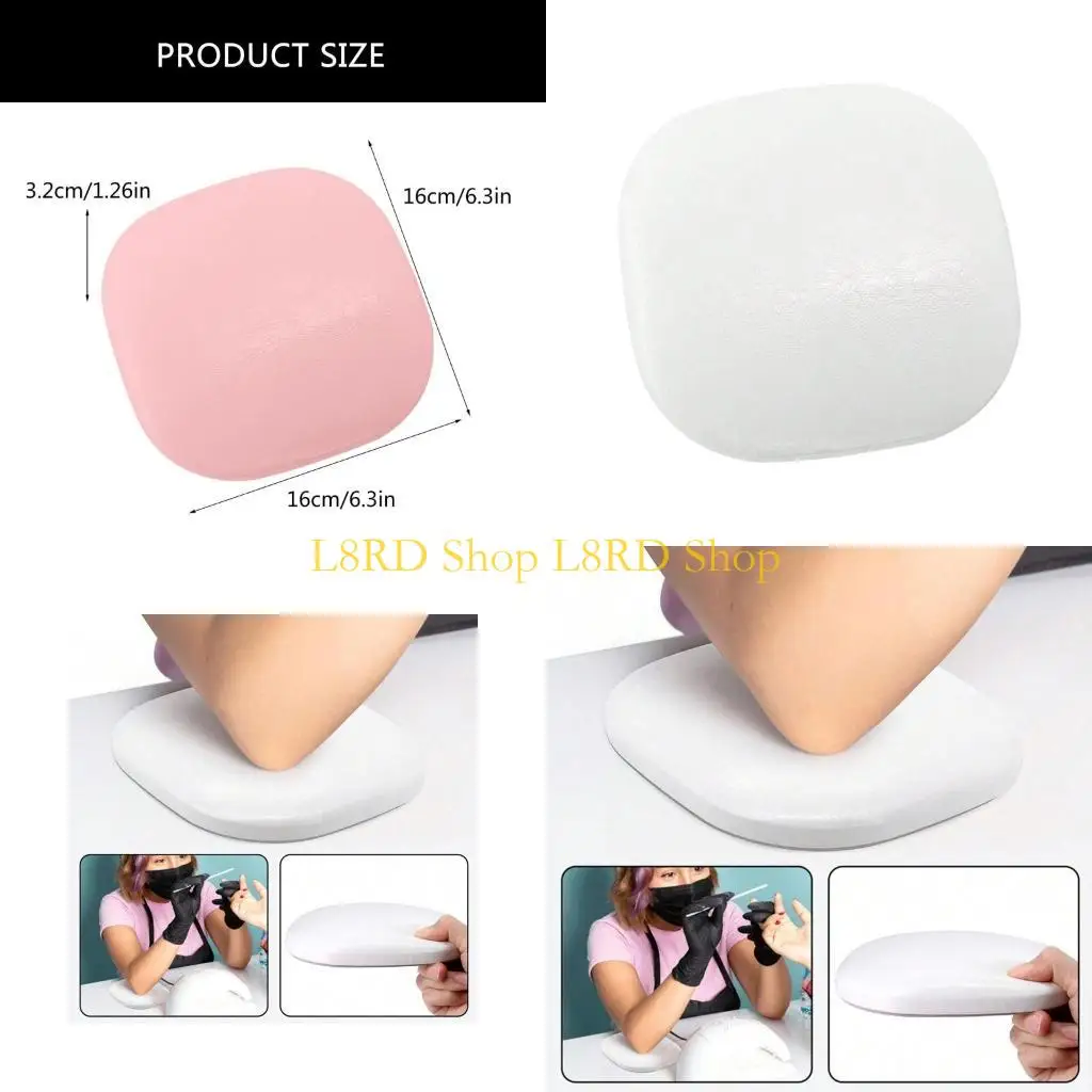 L8RD Nails Elbow Rest Soft Arm Rest Nails Elbow Pad Nails Arm Rest Hand Cushion Nails Armrest Cushion for Salons