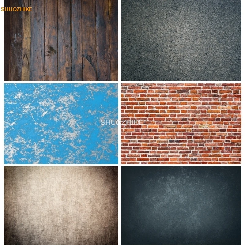 

SHUOZHIKE Abstract Gradient Vintage Digital Baby Portrait Photography Backdrops For Photo Studio Background Props GQA-02