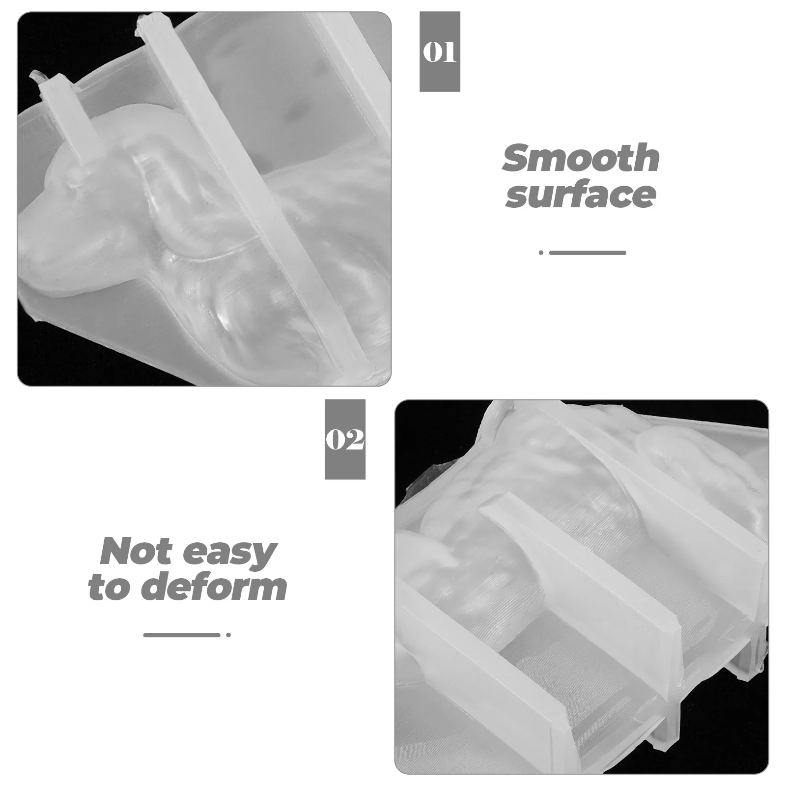 

Dog Silicone Mold Non-Stick Flexible For Diy Crafts Epoxy Resin Dog Shaped Decor Handicraft Making Reusable Mold For Jewelry