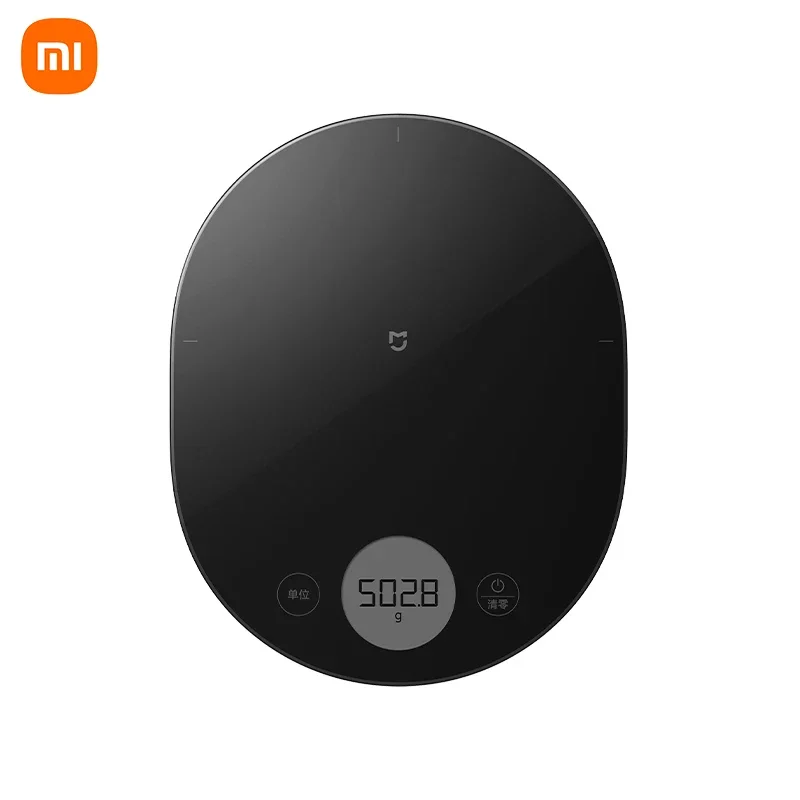 Портативные электронные кухонные весы Xiaomi Mijia, высокая точность, 0,1 г, домашние мини-электрические цифровые весы для еды, макс. 3 кг