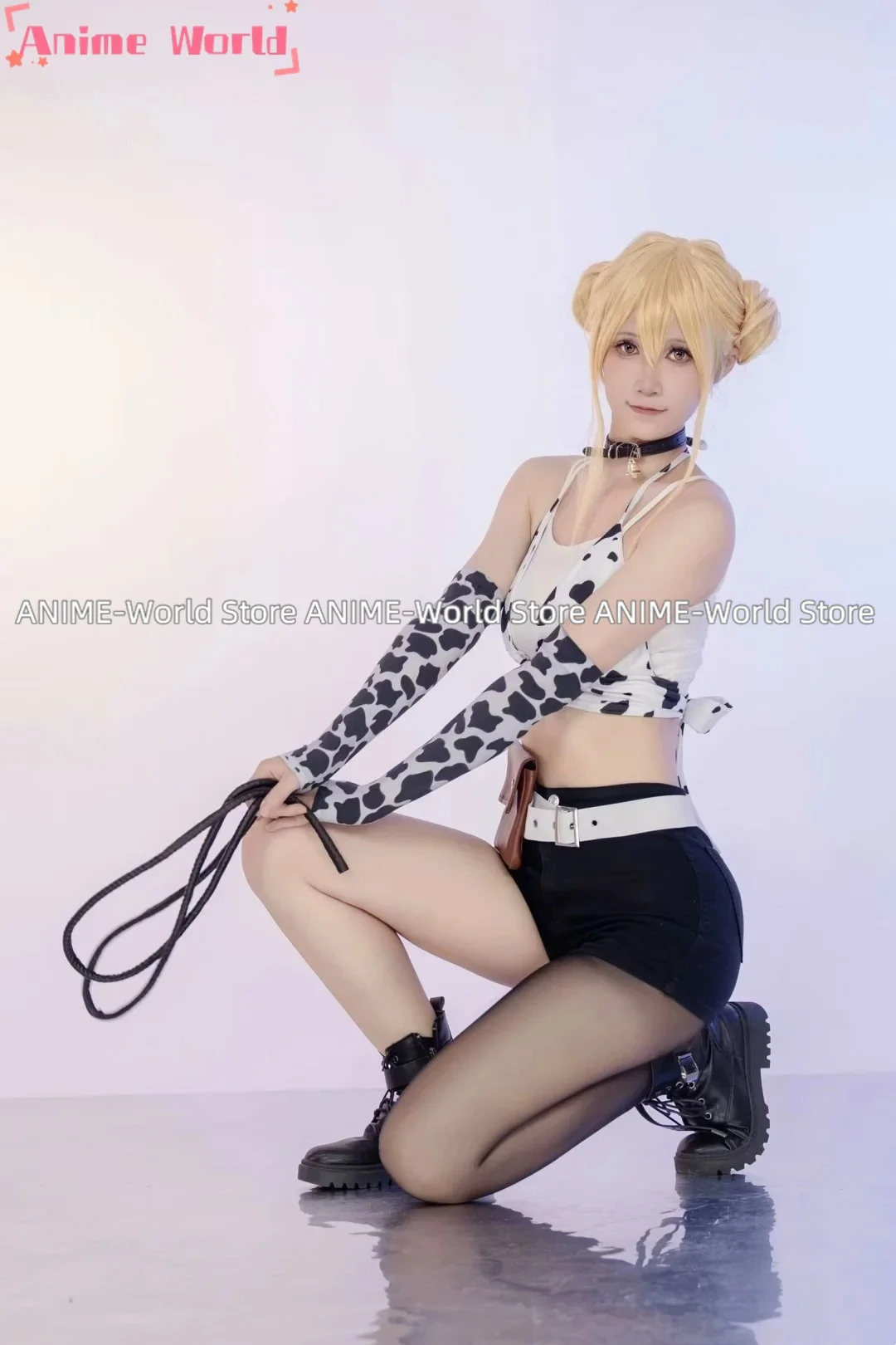 《Custom Size》Anime Lucy Heartfilia Taurus Dress Outfit Cosplay Costume Party Suit Female Uniform