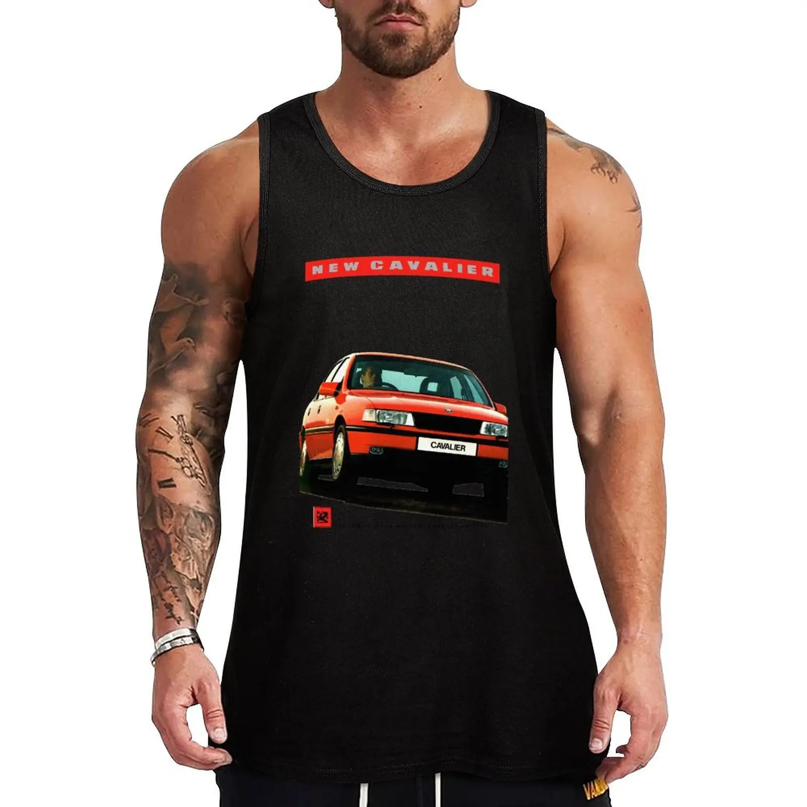 VAUXHALL CAVALIER Tank Top Men's summer clothes 2024 Men's tops new in tops & t-shirt Sports shirt man