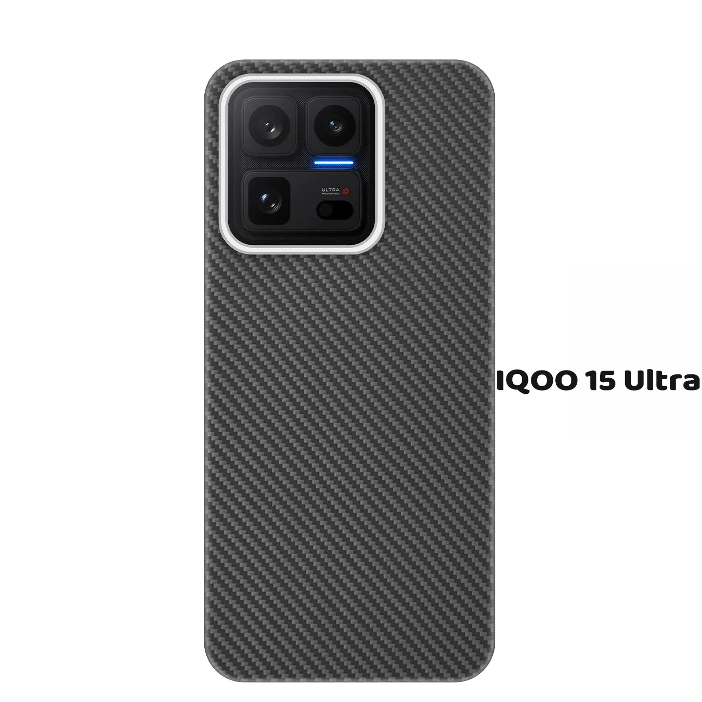 

Kevlar Aramid Fiber Magnetic Attraction Anti-Fall Simple Protective Case Suitable for Vivo iQOO 15 Ultra Mobile Phone