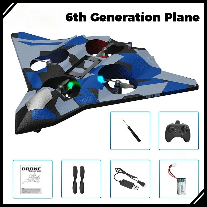 

2,4G прочный радиоуправляемый пенопластовый планер с дистанционным управлением, самолет, датчик гравитации, удержание высоты, трюк, вращающийся перезаряжаемый самолет, игрушка