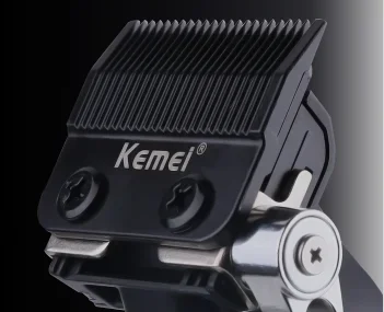 Komei KM-2296 accesorios de producto para cortadora de cabello eléctrica profesional, cuchillas de repuesto genuinas, cabezales de cuchilla