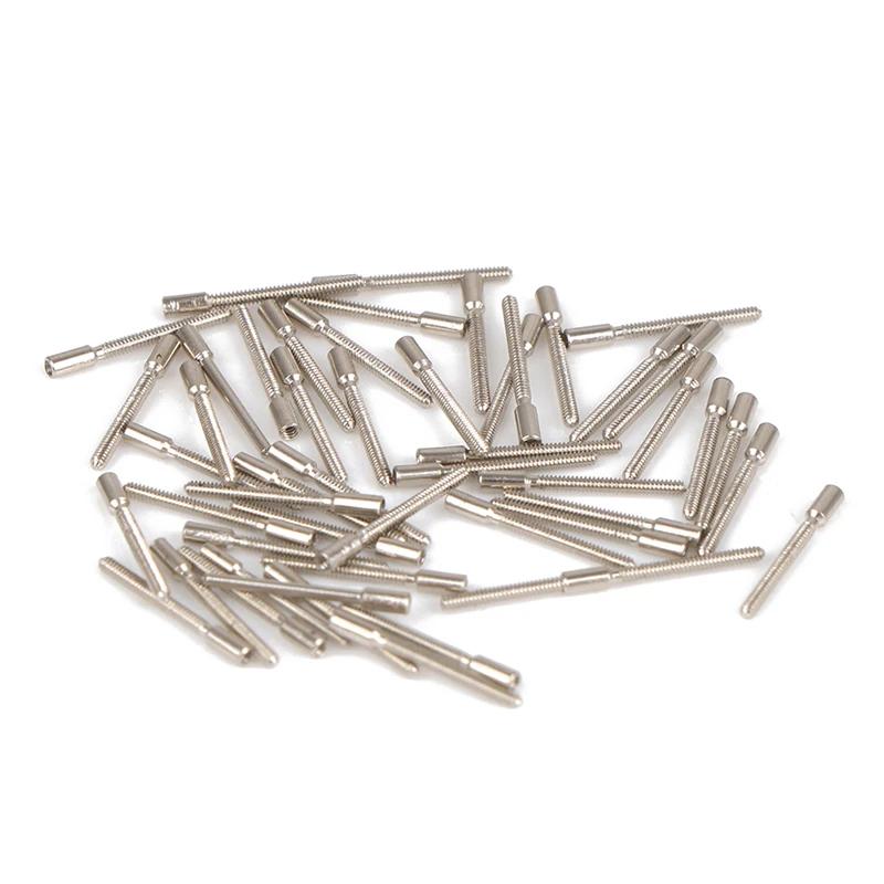 50Pc 0.9mm Steel Extension For Winding Stem Non-extension For Stems Watches Repair Broken/Extended Crown Rods Watch Accessories