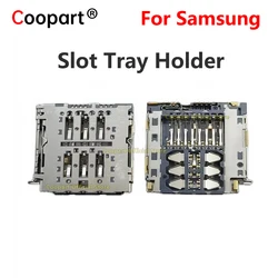 New Reader Sim Card Socket For Samsung Galaxy S20FE S20 FE 5G G7810 G781 A80 A805 A805F A90 A905 Slot Tray Holder Connector