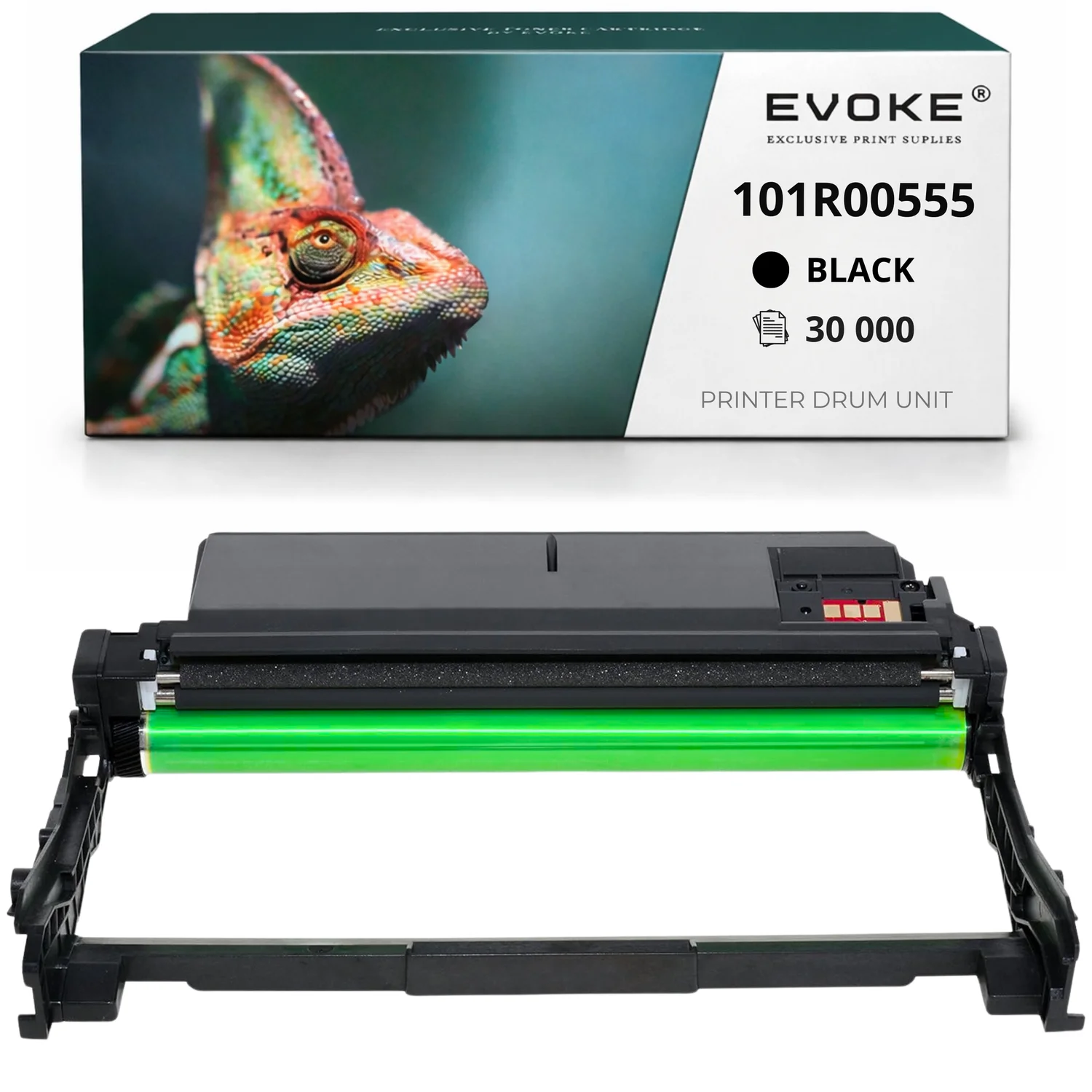 Evoke Compatibele Trommel voor Xerox Dr-3330 Dr3330 101R00555 Zwart 30000 Pagina's Phaser 3330/3330Vdni Workcentre 3335/3335V