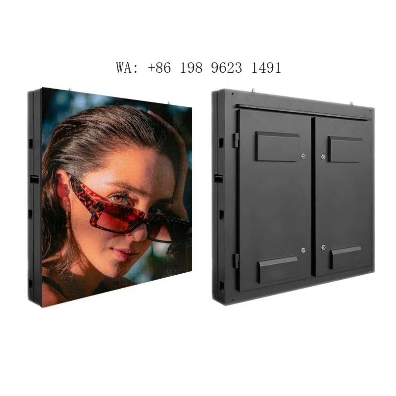 P4 Outdoor LED Screen High Precision Waterproof Iron Cabinet Full Color HD Fixed Panel for Outdoor Stage Commercial