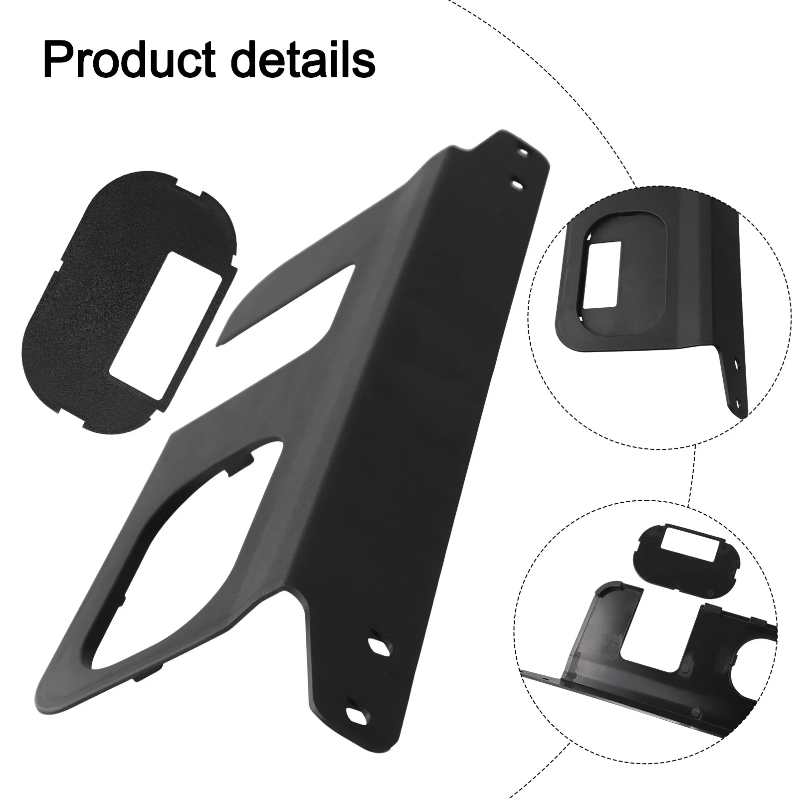 

Trailer Connector Cover Maverick Hitch Plate Easy Installation Custom Fit For 2022-2025 Weather-Resistant Material