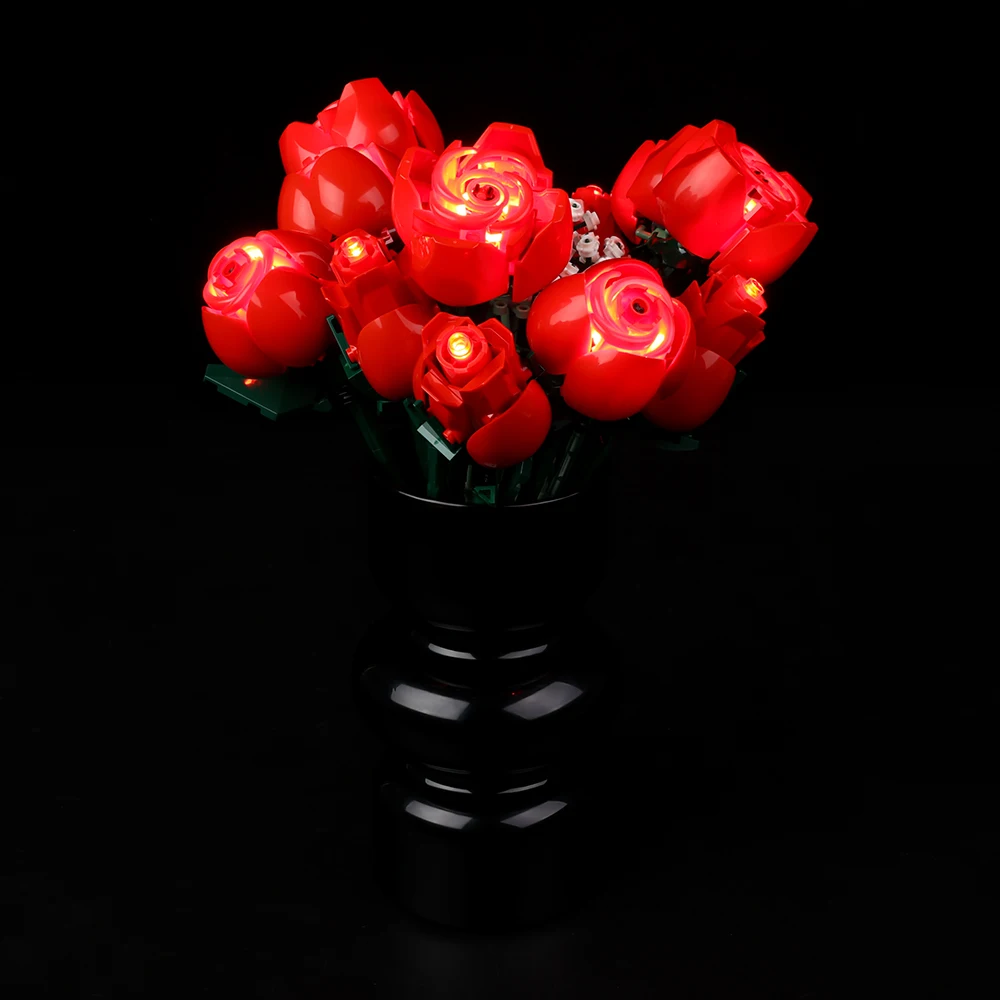 

Kyglaring LED Light Kit For 10328 Bouquet of Roses Building Blocks (Not Included Building Blocks)