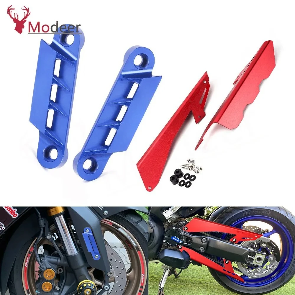 

Защитная крышка цепи и декоративная накладка на переднюю ось для мотоциклов 530 560 TECH MAX TMAX Techmax (CNC)