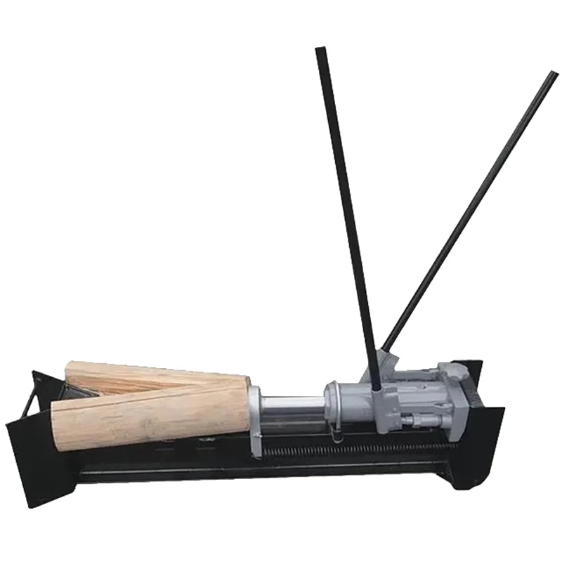 

Hydraulic 12 Tons Log Splitter Cut Wood Cutter Manual Operated with 2-Wheel Power and Performance - Powerful