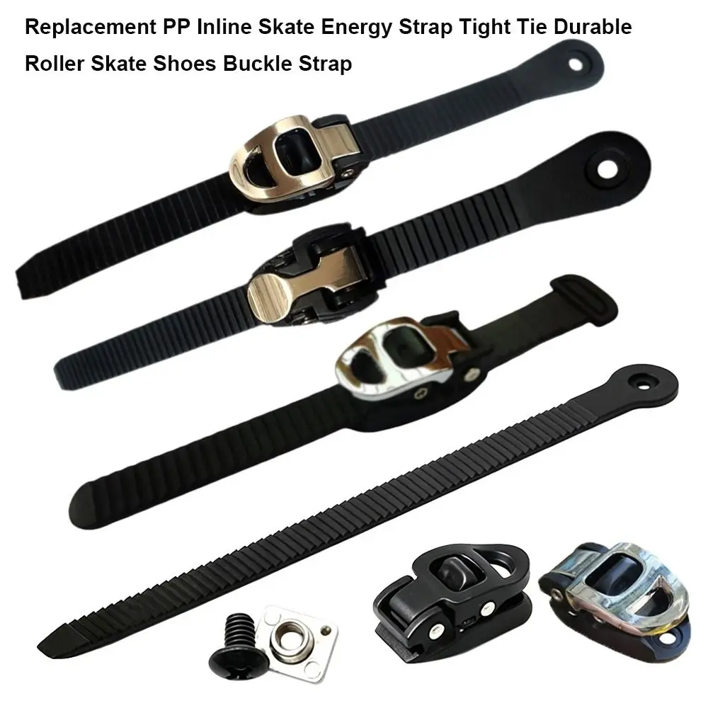New PP Inline Skate Energy Strap Durable 10 Styles Roller Skate Shoes Buckle Strap Roller Outdoor Skating Accessories