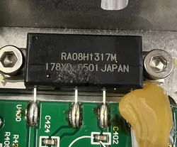 RA08H1317M H46S 135-175 mhz8w12.5v 8-watowy RF MOSFET moduł wzmacniacza układ scalony