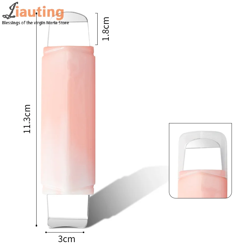 أداة إزالة الرؤوس السوداء للوجه برأسين مكشطة للوجه للتنظيف العميق وملعقة الأنف ومزيل الرؤوس البيضاء أداة العناية بالبشرة #1